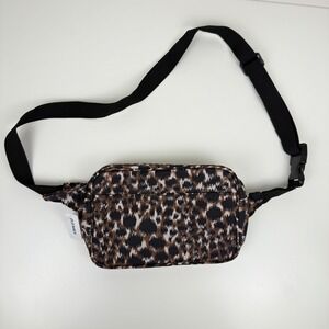 NWT Old Navy Leopard Print Fanny Pack Belt Bag Adjustable Strap